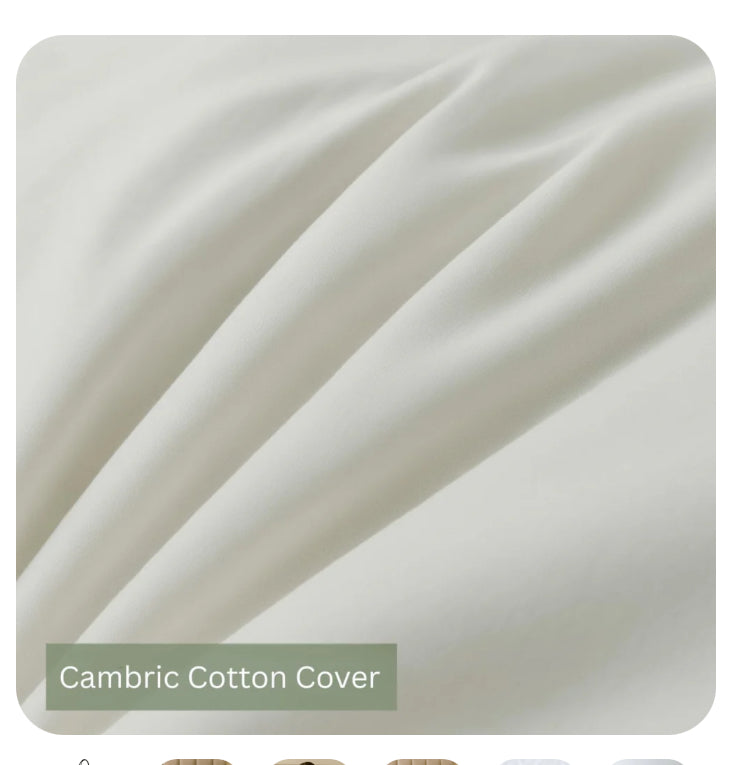 Hungarian White Goose Feather And Down Pillow Pair