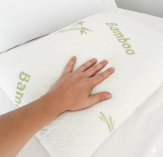 2 x Bamboo supportive pillows